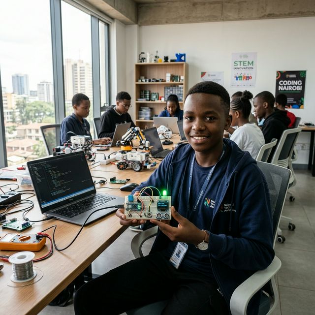 Robotics Classes for Kids in Nairobi